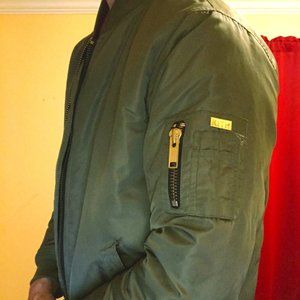 Kith Olive Green Long Bomber